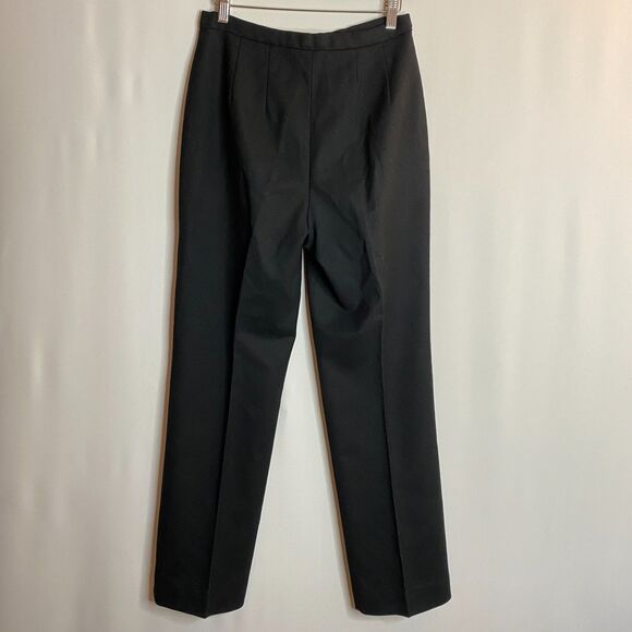 VTG Pendleton Pure Virgin Wool Black Pleated Dress Pants Fully Lined Womens 10 - Picture 2 of 12